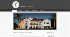 Desktop Screenshot of doctorpdentistry.com